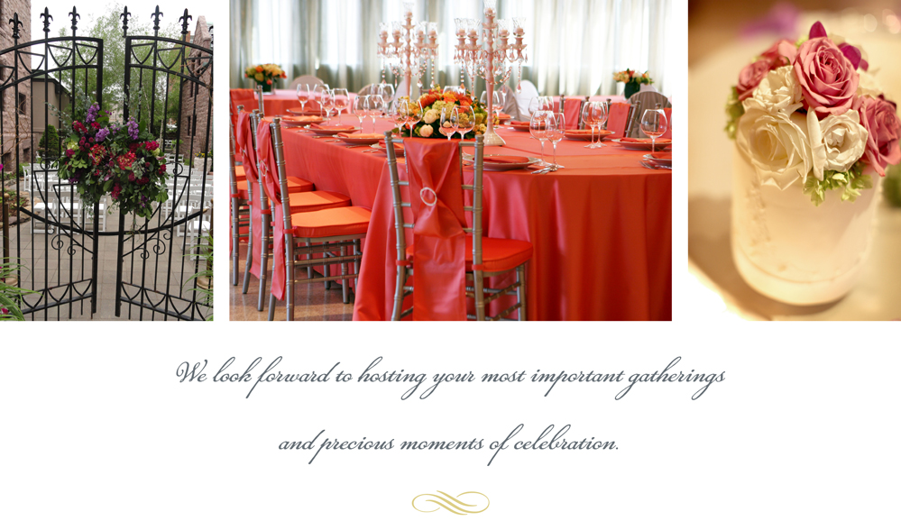 Our elite staff employs precision and ingenuity to produce unforgettable events.  