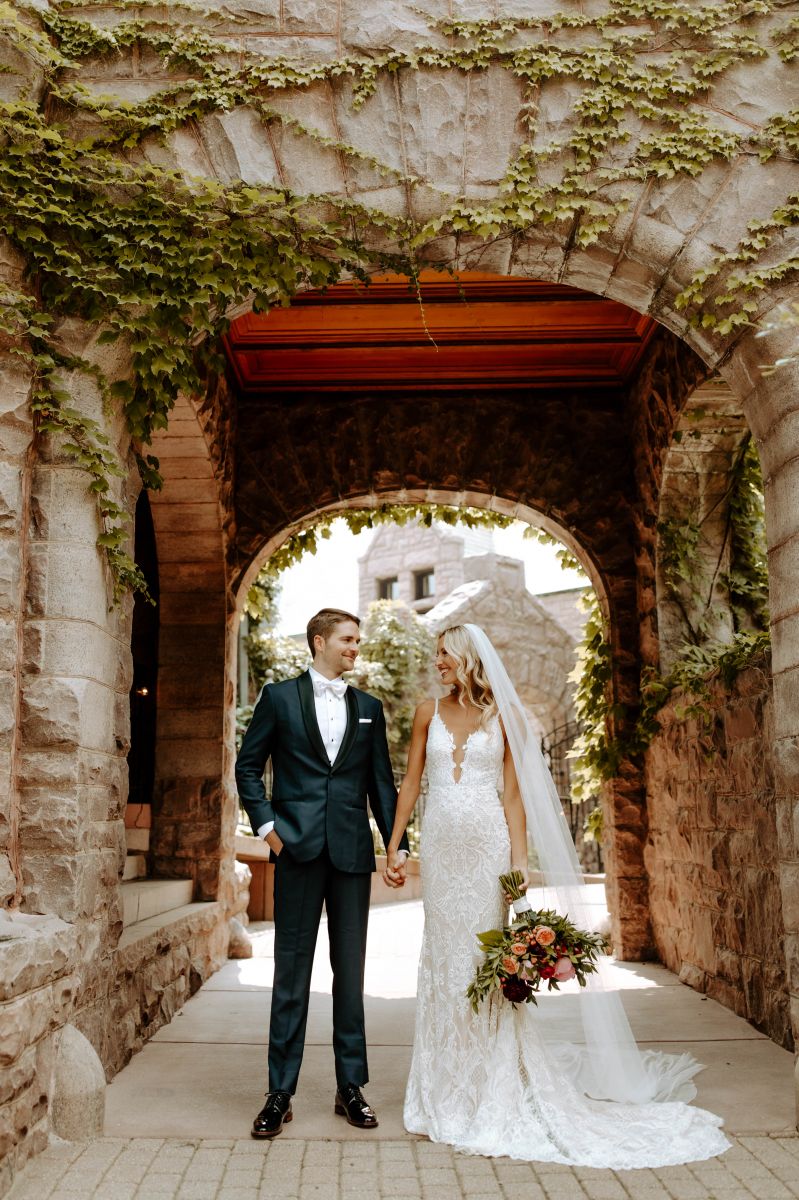 Van Dusen Mansion summer wedding 