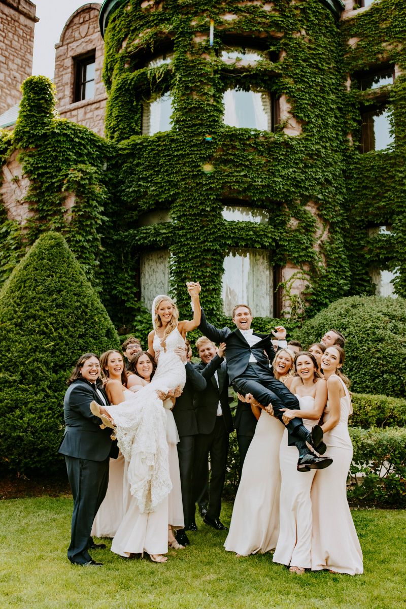 Van Dusen Mansion summer wedding 