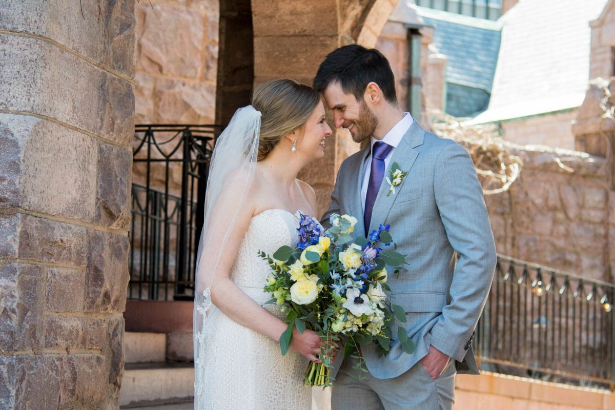 Van Dusen Mansion spring wedding 