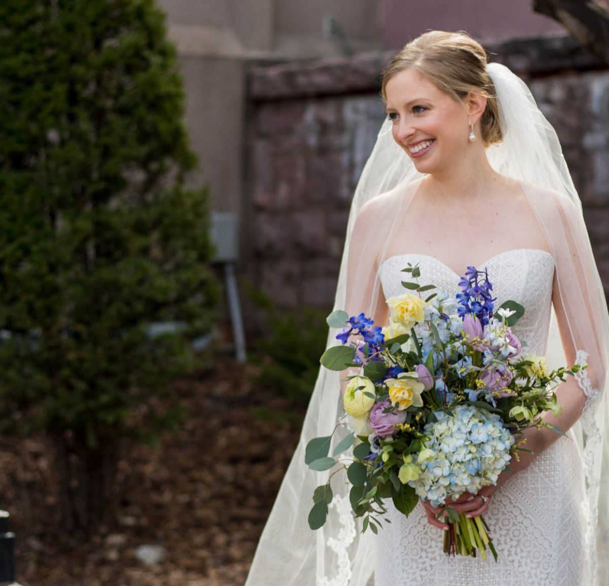 Van Dusen Mansion spring wedding 