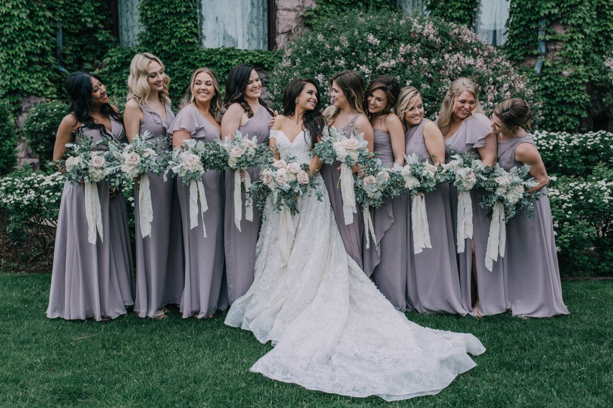 Van Dusen Mansion spring wedding 