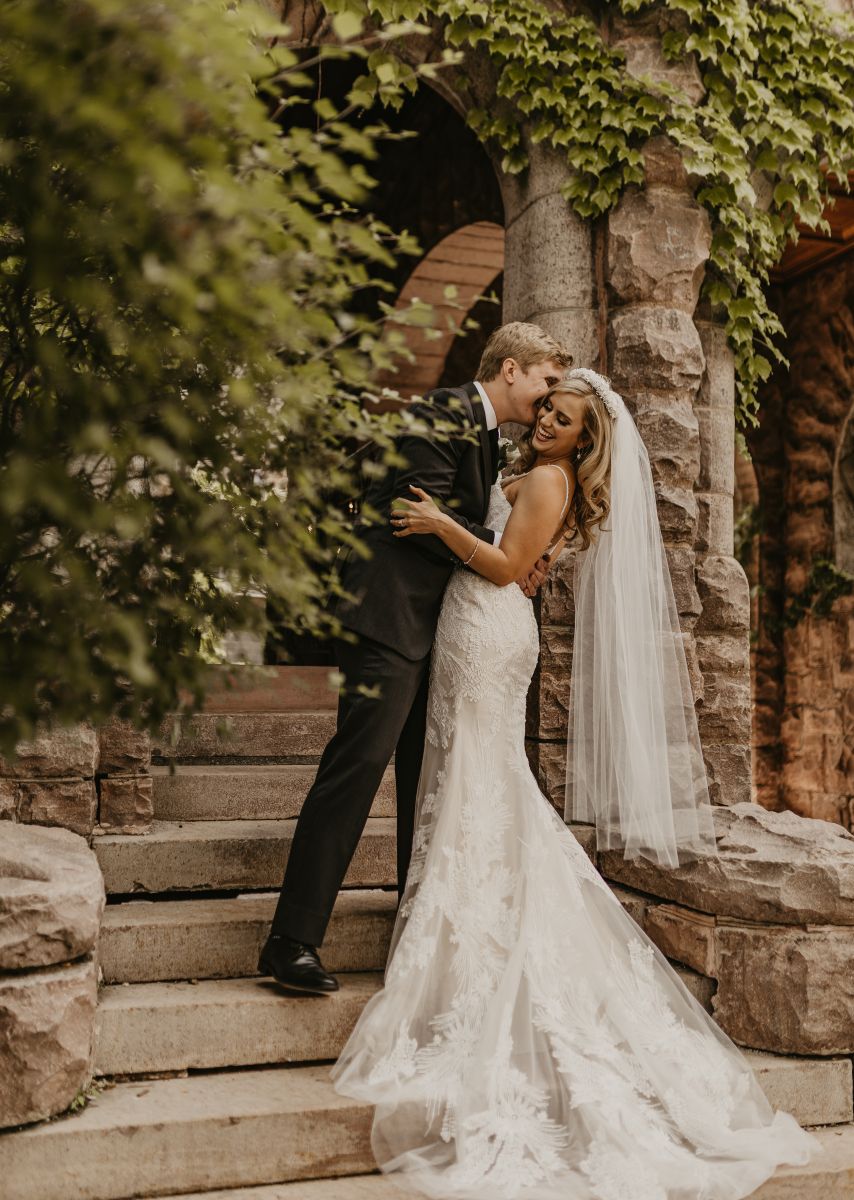 Van Dusen Mansion spring wedding 