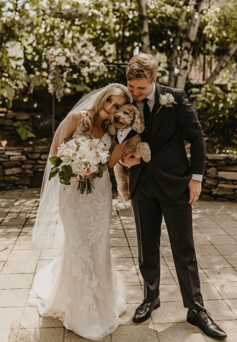 Van Dusen Mansion spring wedding 