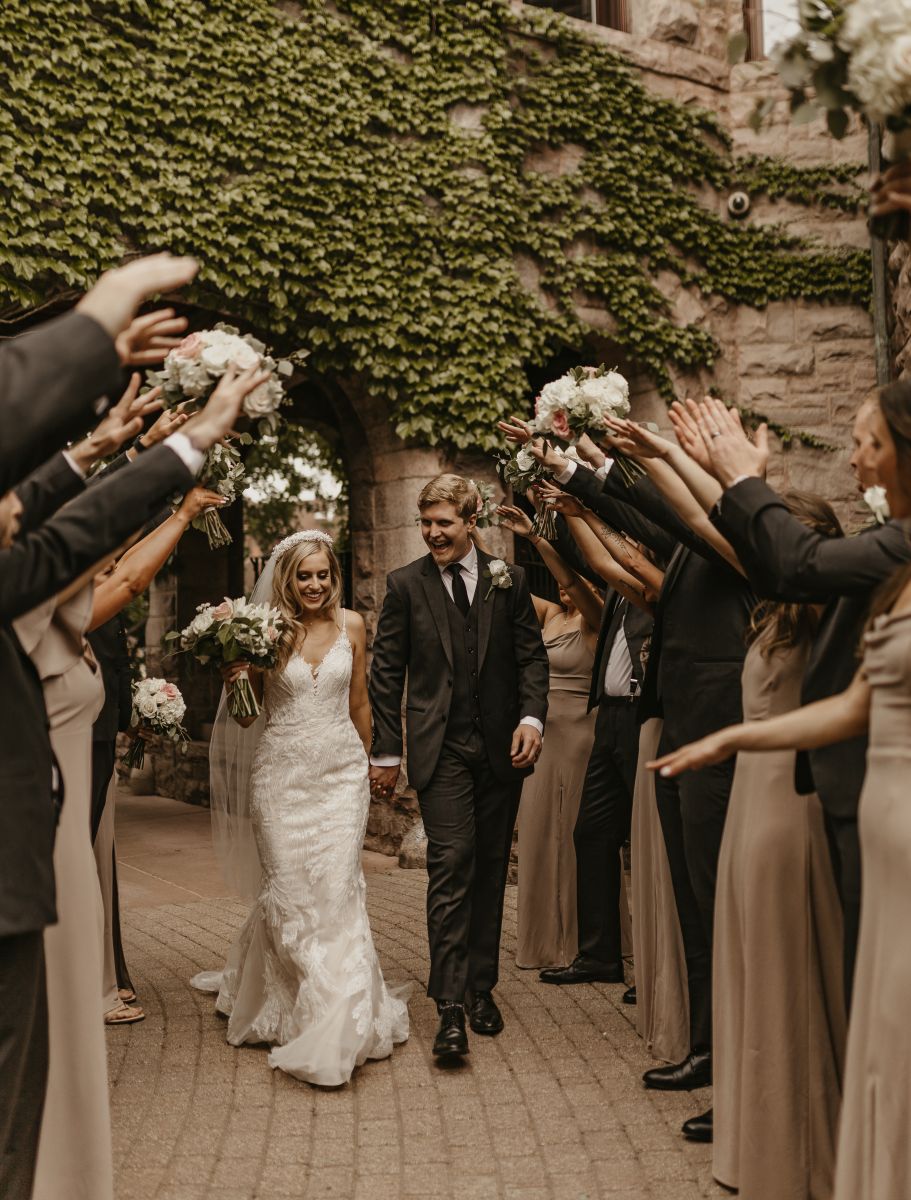 Van Dusen Mansion spring wedding 