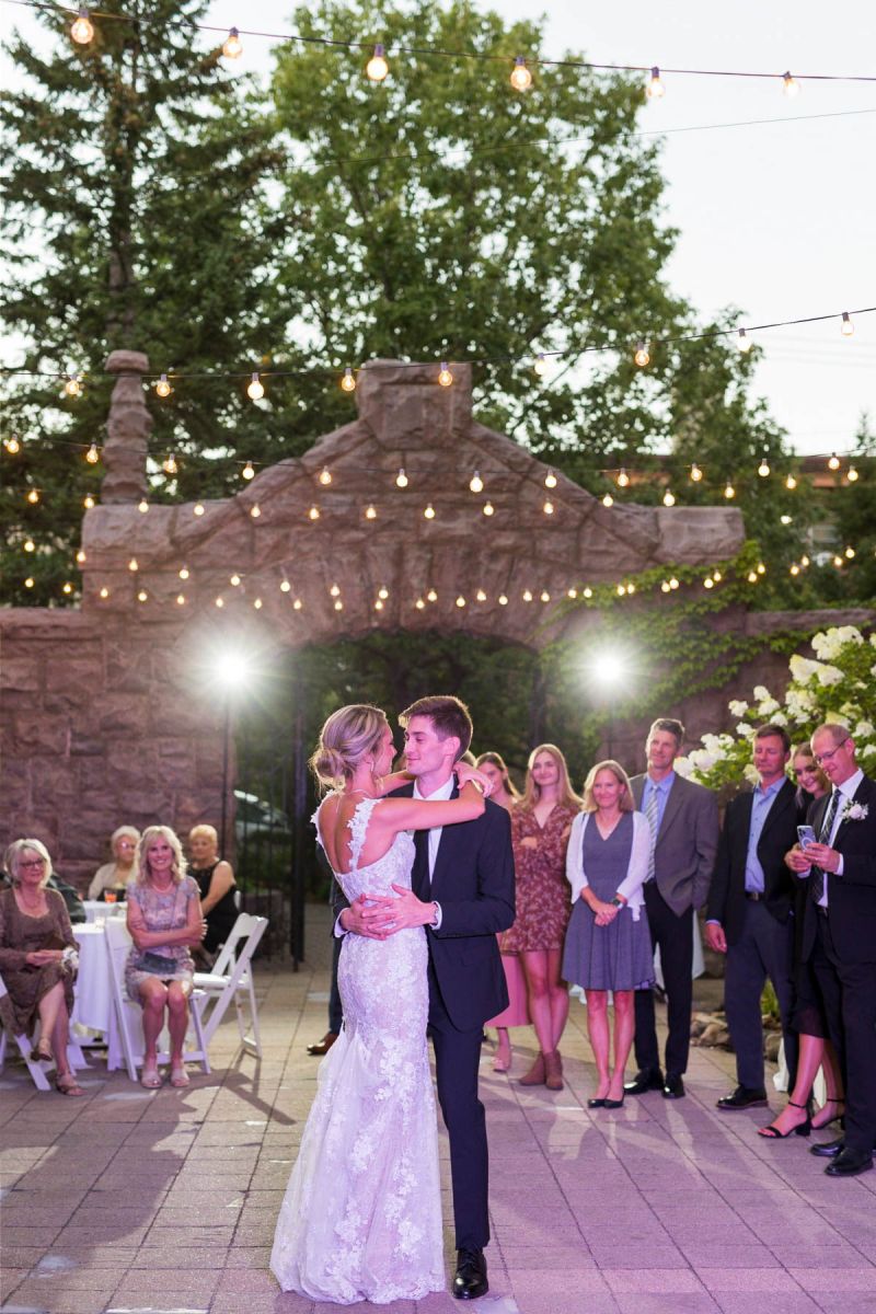 Van Dusen Mansion summer wedding 