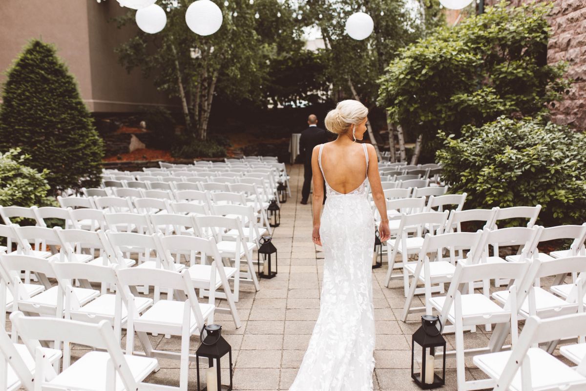 Van Dusen Mansion summer wedding 