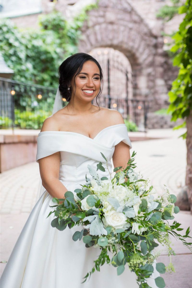 Van Dusen Mansion summer wedding 