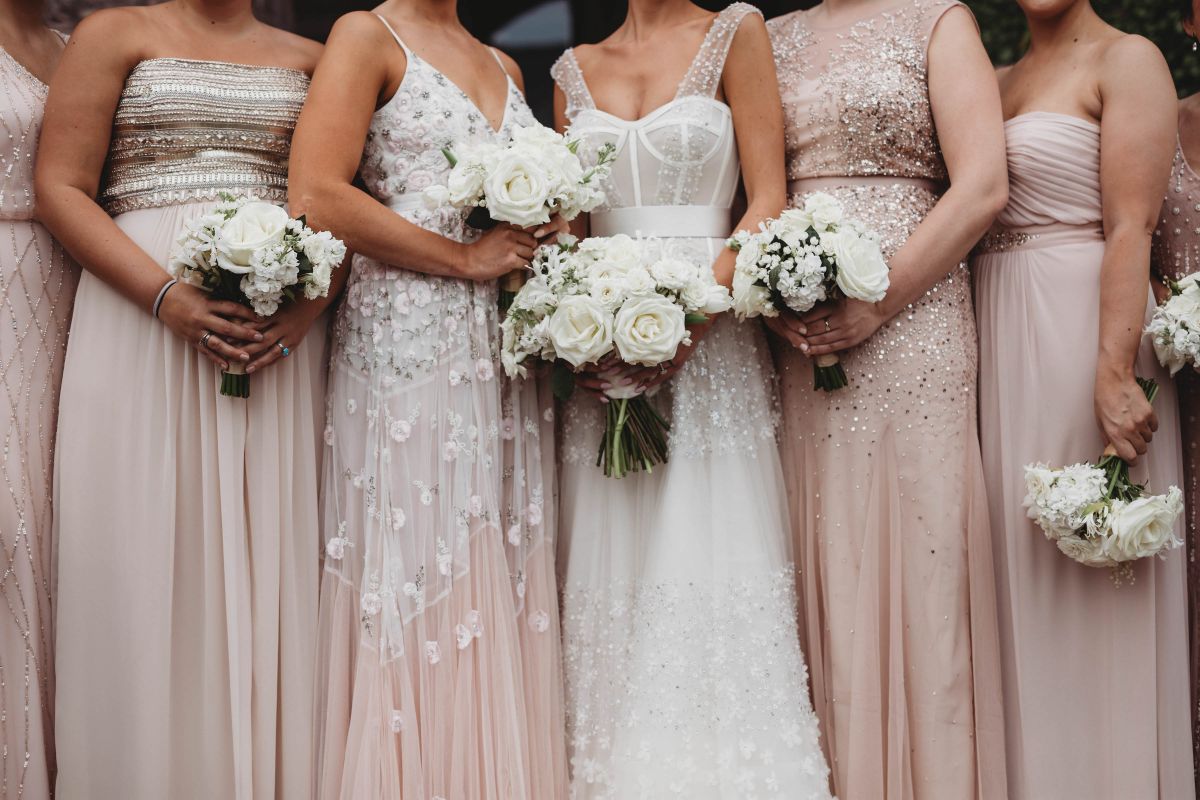 Van Dusen Mansion summer wedding 