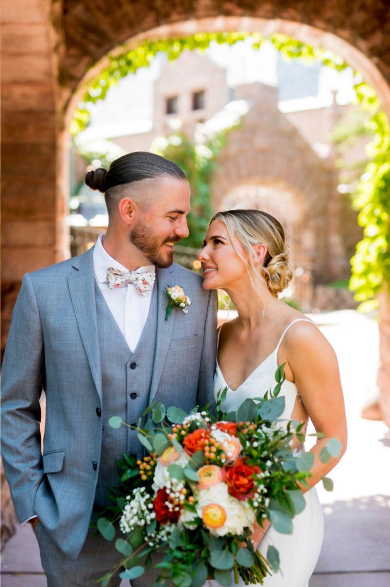 Van Dusen Mansion summer wedding 