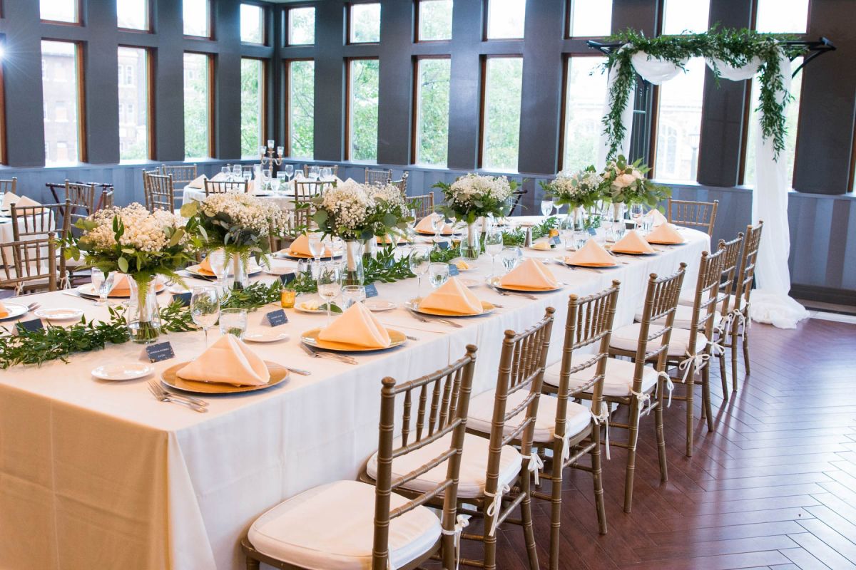 Van Dusen Mansion summer wedding 