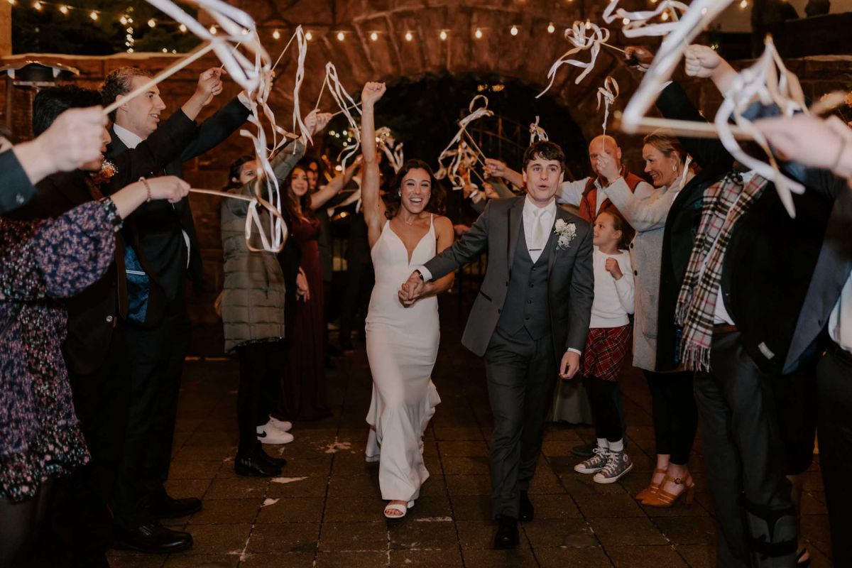 Van Dusen Mansion winter wedding 