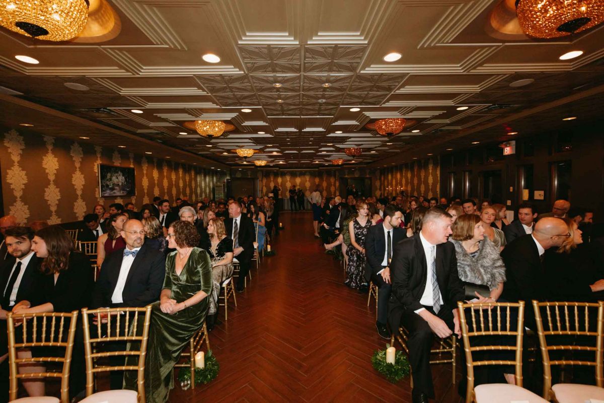 Ballroom indoor ceremony 