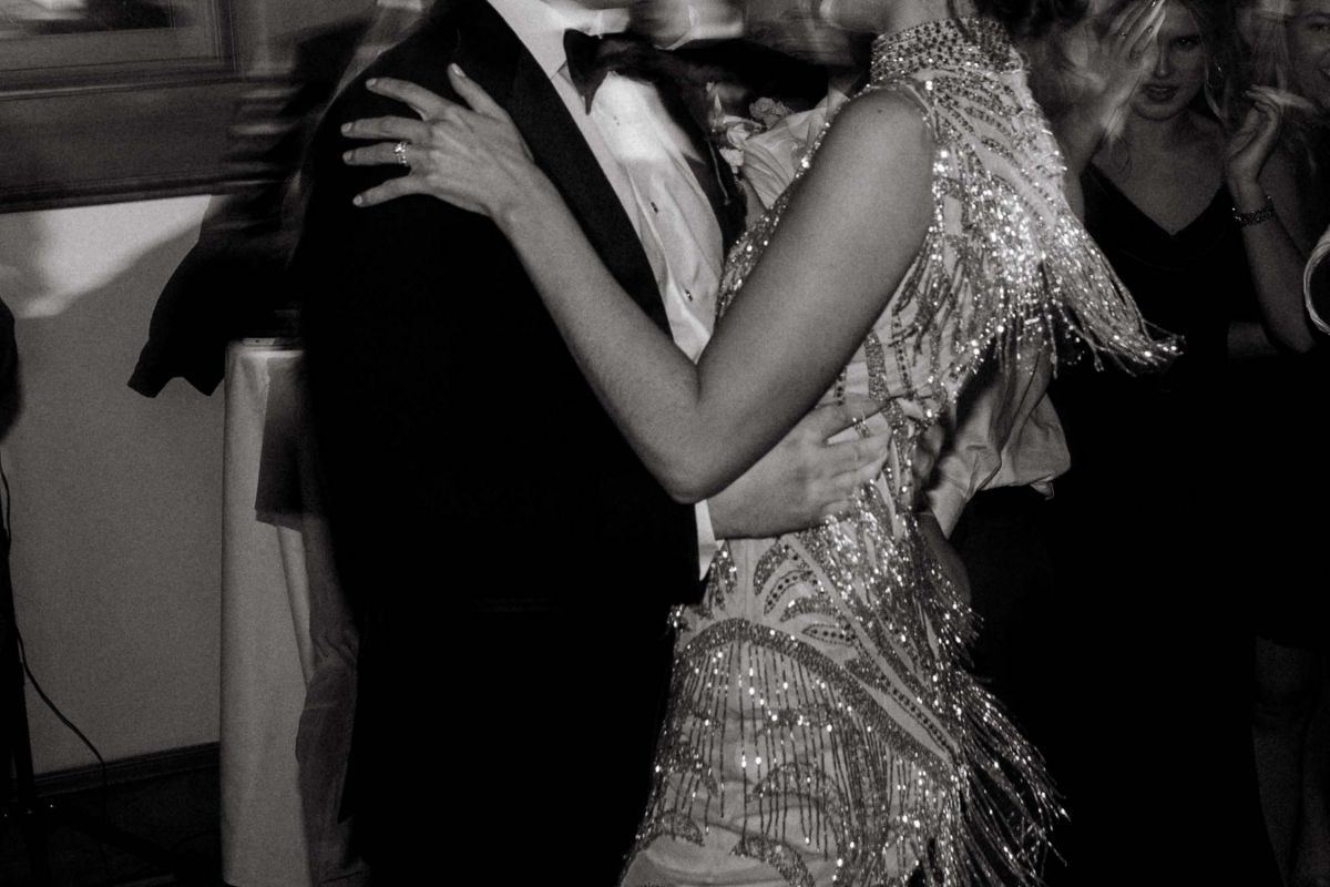 Van Dusen Mansion winter wedding 