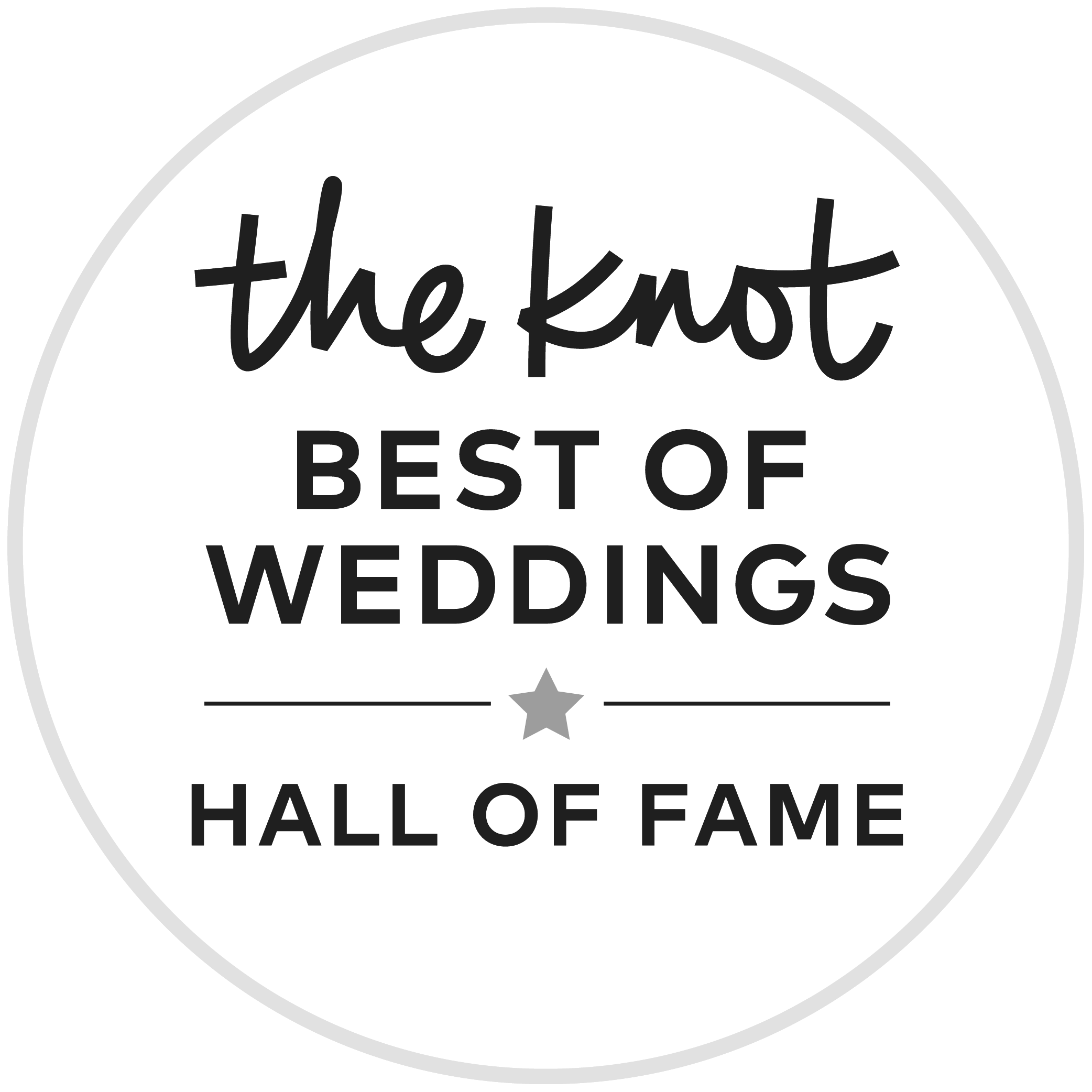 The Knot Best of Weddings Hall of Fame